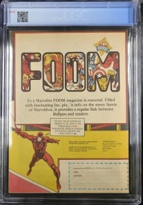 Captain Britain #18 1977 Marvel Comics CGC 9.0 UK series White Pages 017