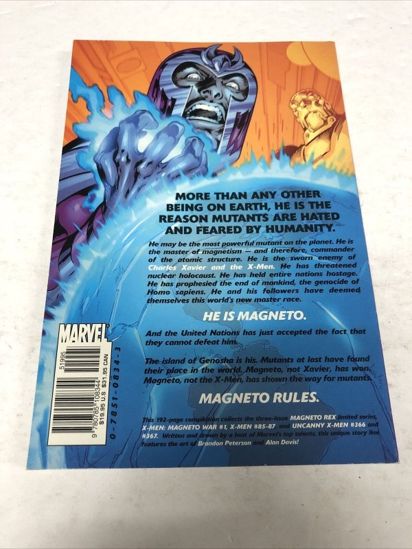 Magneto: Rogue Nation | X-Men (2002) Marvel TPB Alan Davis 