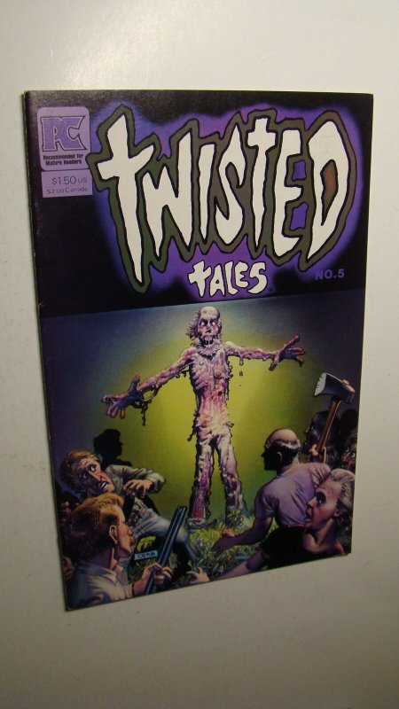 TWISTED TALES 5 *NICE* PACIFIC COMICS GREAT CORBEN ART BRUCE JONES