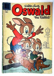 Four Color (Oswald Rabbit) #697 (1956) Dell Comics Oswald the Rabbit Comic Book