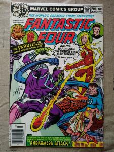 FANTASTIC FOUR #204,205 MARVEL 1978 1ST NOVA CORPS, 1ST XANDAR, 1ST ADORA Keys