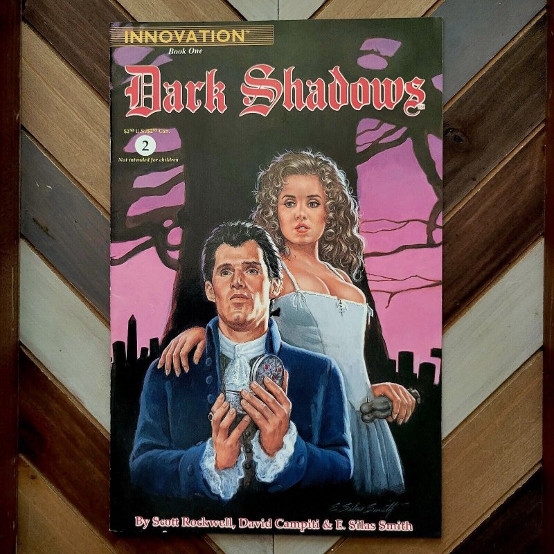 DARK SHADOWS #1-4 (Innovation 1992) Complete Series Set of 4 (Barnabus Collins)