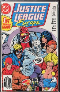 Justice League Europe #1 (1989) Justice League [Key Issue]