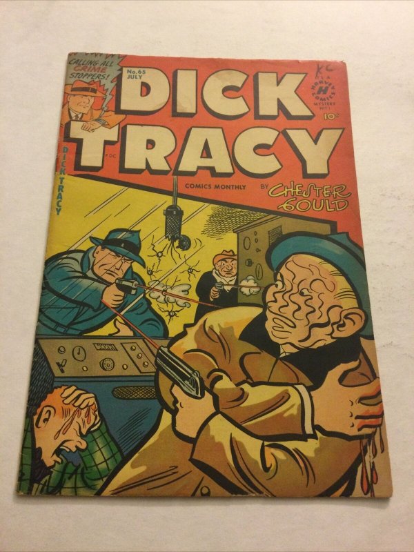 Dick Tracy Comics Monthly 65 Vg Very Good 4.0 Harvey Comics