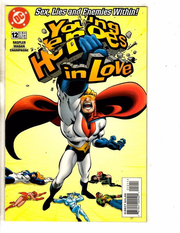 Lot Of 6 Young Heroes In Love DC Comic Books # 12 13 14 15 16 17 Batman CR8