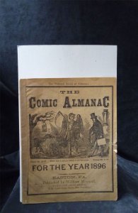 The Comic Almanac For the Year 1896 Easton, PA  Comic Book
