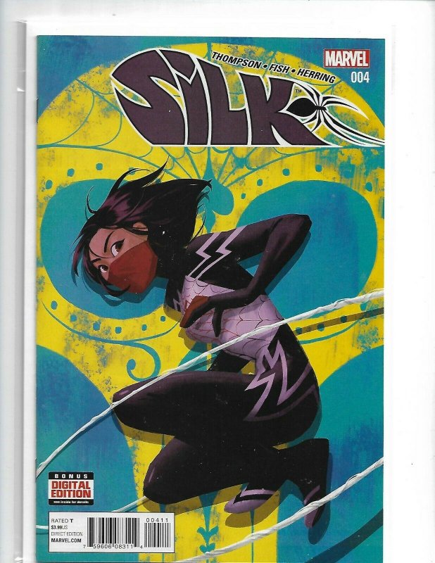 Marvel Comics SILK #4 2016 Series NM  nw101