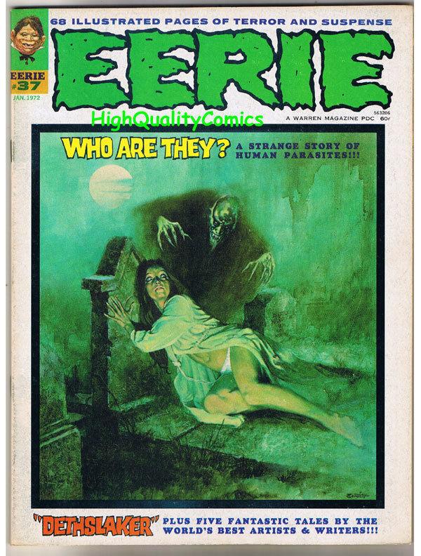 EERIE #37, VF, Warren, Horror, Family Curse, Death, more Mags in store