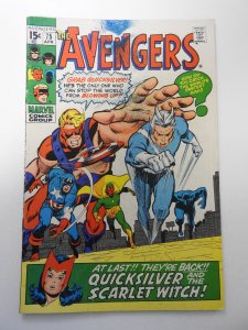 The Avengers #75 (1970) VG+ Condition ink fc