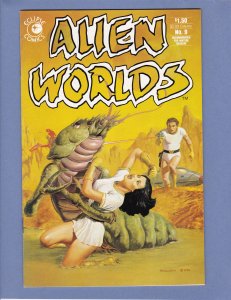 Alien Worlds #9 FN Eclipse Comics 1985