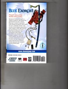 Blue Exorcist Vol 1 TPB Manga Anime Death Note Bleach Naruto Dragonball WR1