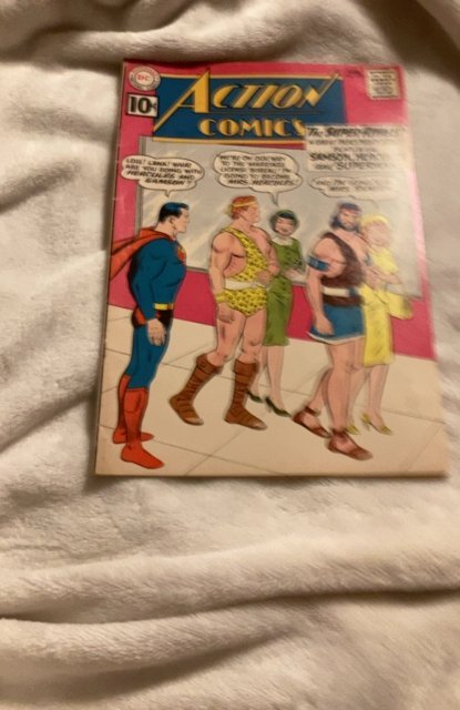 Action Comics #279 1961 High-Grade VF- Samson and Hercules 10c Cover! Utah CERT!