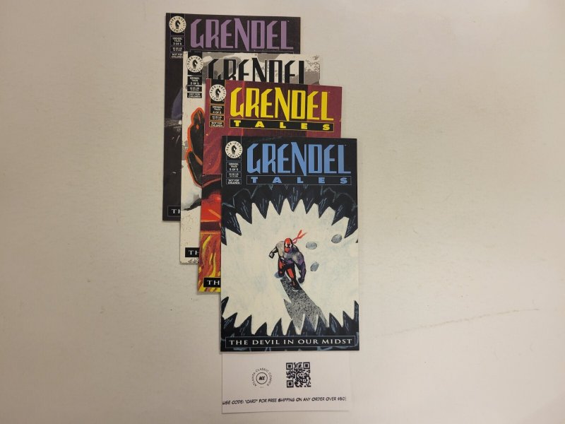 4 Grendel Tales Dark Horse Comic Books #2 3 4 5 91 TJ29