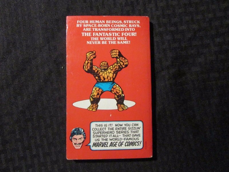 1977 FANTASTIC FOUR 2nd Pocket Paperback VF- Jack Kirby
