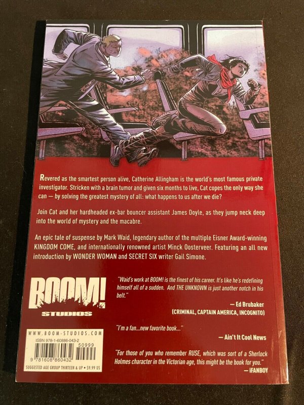 THE UNKNOWN Mark Waid, Trade Paperback