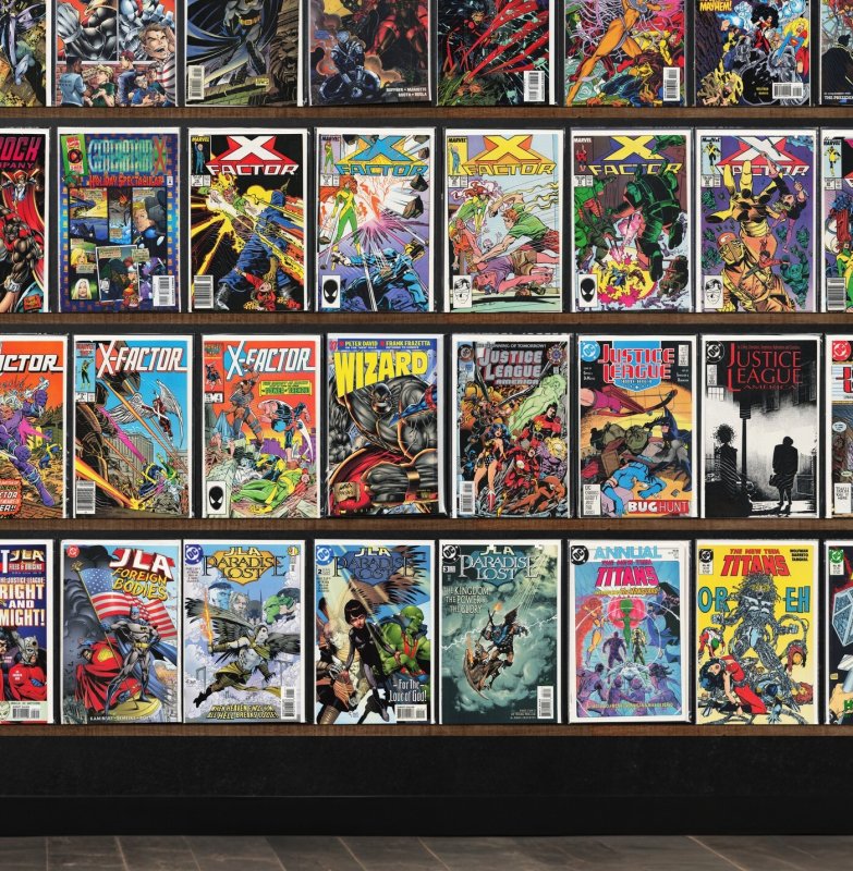 Huge Lot 150+ Comics with The New Warriors, The New Titans & More!