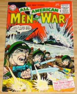 All American Men of War #24 FN- august 1955 - the thing line - golden age dc