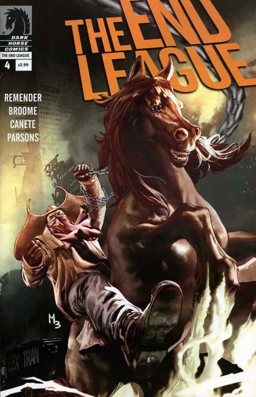 End League, The #4 VF/NM; Dark Horse | save on shipping - details inside