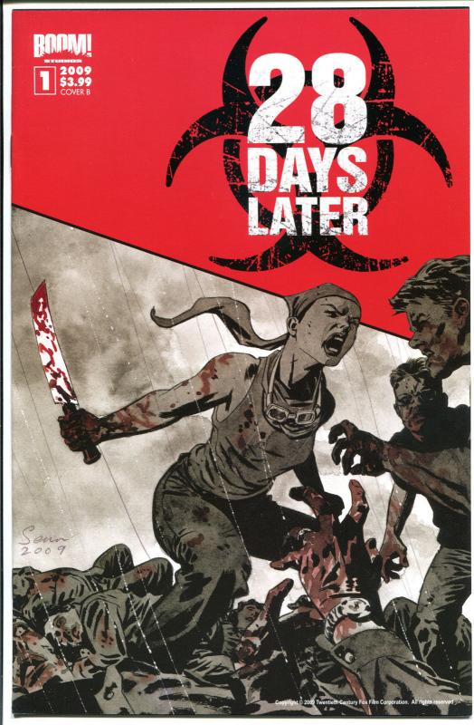 28 DAYS LATER 1, NM, Zombies, Horror, Walking Dead, 1st, 2009, more in store