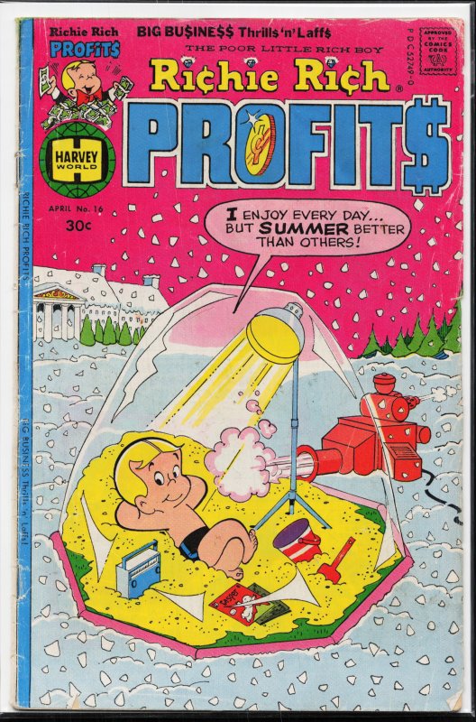 Richie Rich Profits #16 (1977) Richie Rich
