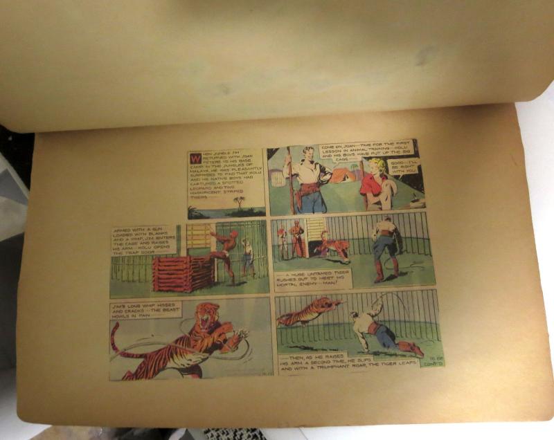 JUNGLE JIM Scrapbook  first 44 Sundays incl. 1st COMIC STRIP 1933 Alex Raymond