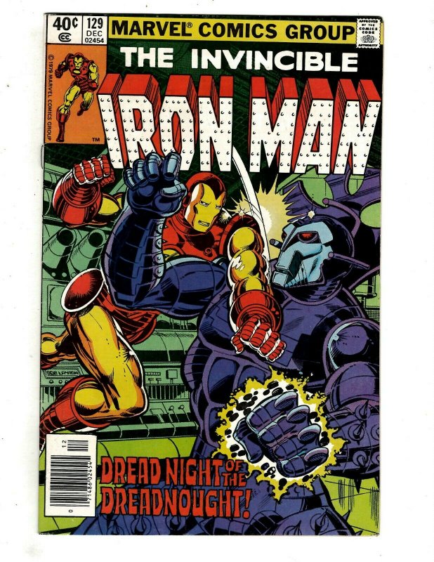 8 Iron Man Marvel Comics # 125 126 127 129 130 131 132 133 Tony Stark J451