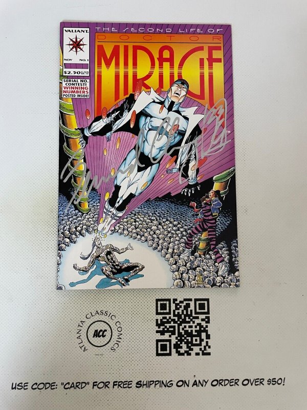 Doctor Mirage # 1 NM SIGNED By Bernard Chang Valiant Comic Book 19 J239