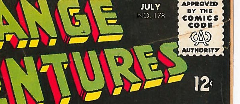 Strange Adventures (1950 1st Series) #178 FN