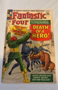 The Fantastic Four #32 (1964)Death of a hero