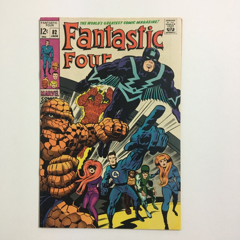 Fantastic Four 82 & 110 - Inhumans - 1st Agatha Harkness Cover - Negative Zone 