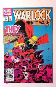 Warlock and the Infinity Watch #4 (1992) Marvel Comics 1st Print Comic Book