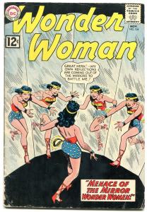 WONDER WOMAN #134 1962-Mirror cover- DC silver age VG