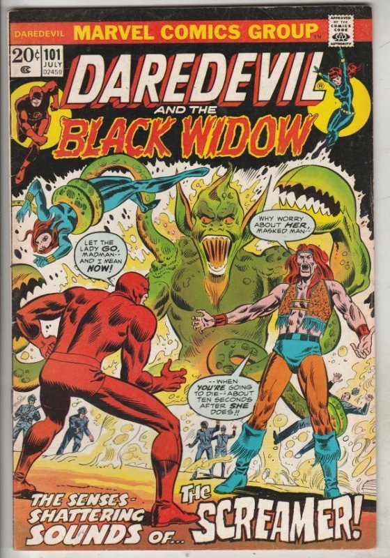 Daredevil #101 (Aug-73) NM- High-Grade Daredevil, Black Widow