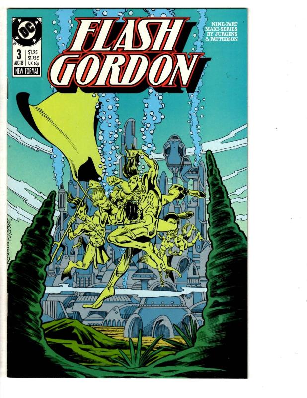 9 Flash Gordon DC Comic Books # 1 2 3 4 5 6 7 8 9 Ming the Merciless MS13