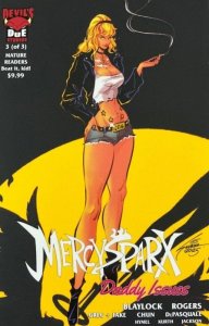 Mercy Sparx: Daddy Issues #3D VF/NM ; Devil's Due | Sveta Shubina 1:10 Variant
