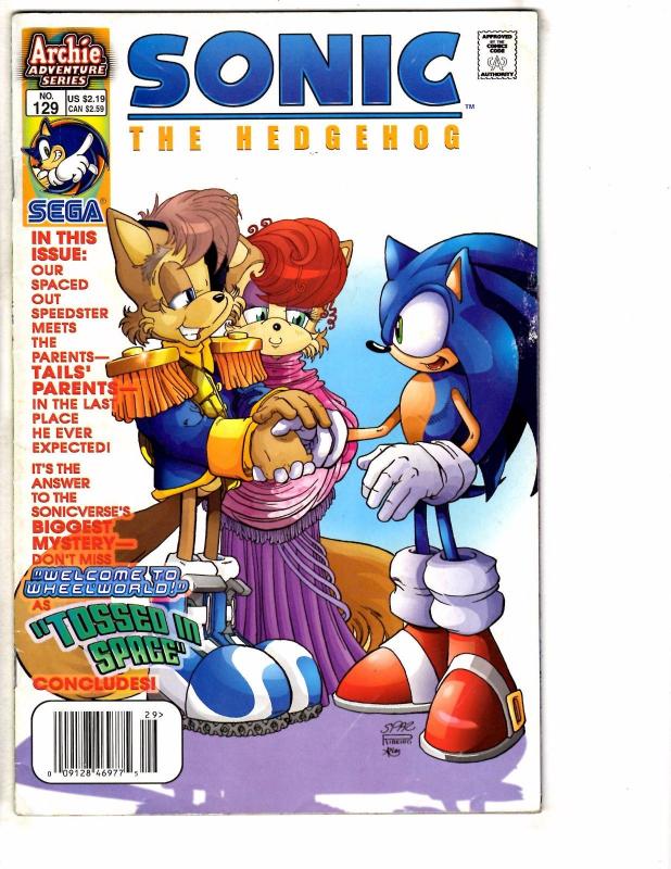 Sonic The Hedgehog # 129 VG Archie Adventure Series Comic Book Knuckles J160