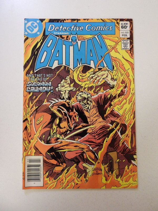 Detective Comics #523 (1983) VF condition