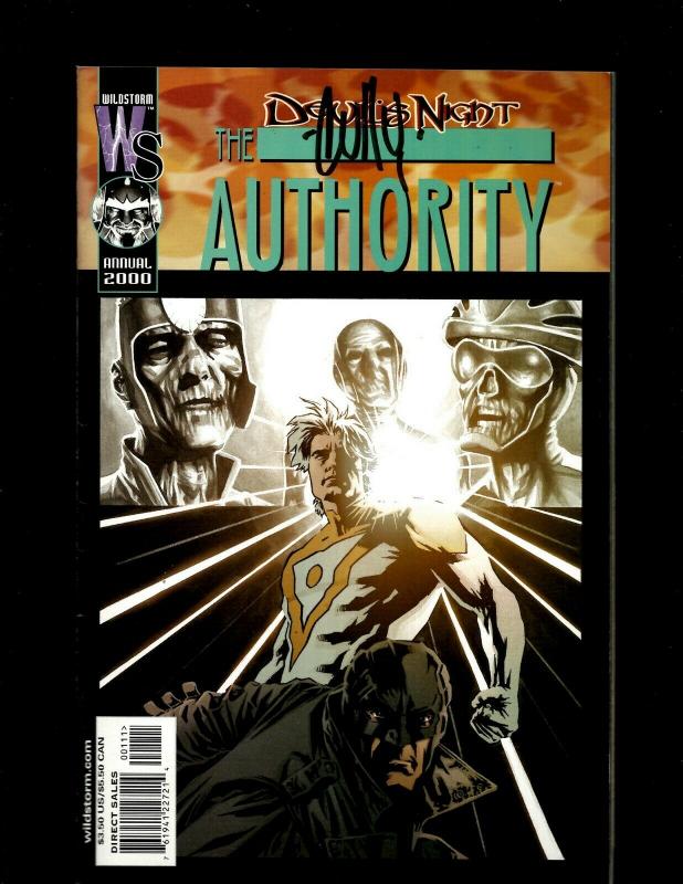 Lot of 10 Authority Comic Books #21 22 23 24 25 26 27 28 29, Annual 2000 J54