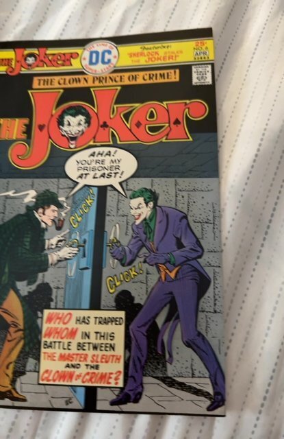 The Joker #6 (1976)vs Sherlock Holmes vs the joker