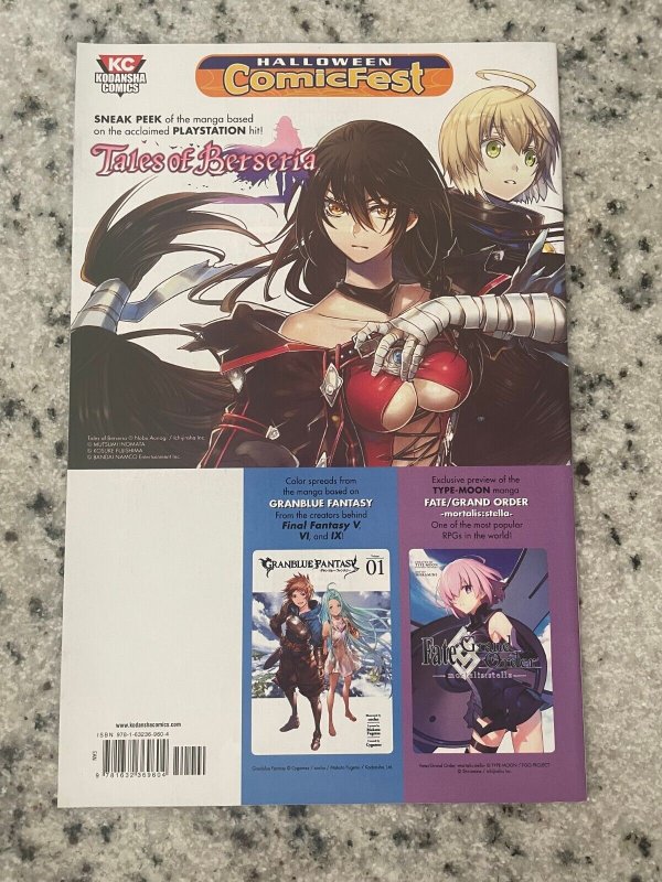 Fate Grand Order / Tales Of Berseria Kodansha Comics Manga Book # 1 NM 4 J836