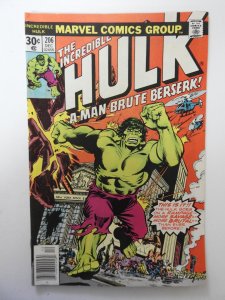 The Incredible Hulk #206 (1976) FN/VF Condition!