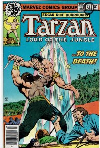 Tarzan #23 Marvel Comics FN+