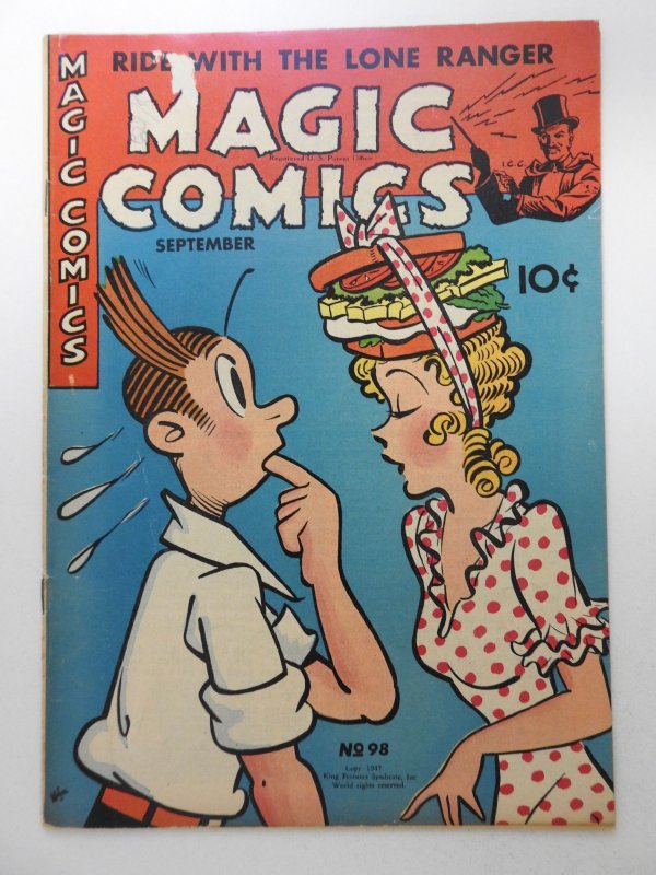 Magic Comics #98 (1947) Solid VG- Condition!