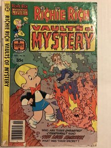 Richie Rich Vaults of Mystery #25 : Harvey 11/78 Gd; Lava Monsters