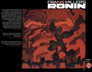 Ronin #1 VF; DC | save on shipping - details inside