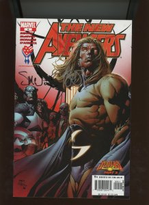 New Avengers #9 - SIGNED BY BRIAN BENDIS & STEVE MCNIVEN/WITH COA! (9.0) 2005