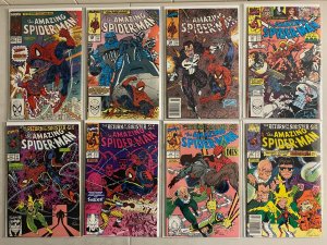 Amazing Spider-Man lot #327-389 Marvel 1st Ser. (average 7.0) 35 diff (1989-94)