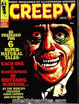 CREEPY (MAGAZINE) (1964 Series) #26 Very Fine