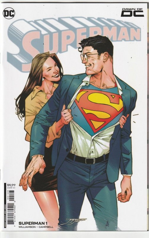 Superman # 1 Variant Cover K NM DC 2023 [N6]
