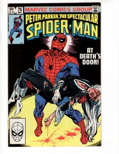 The Spectacular Spider-Man #76 BLACK CAT APPEARANCE